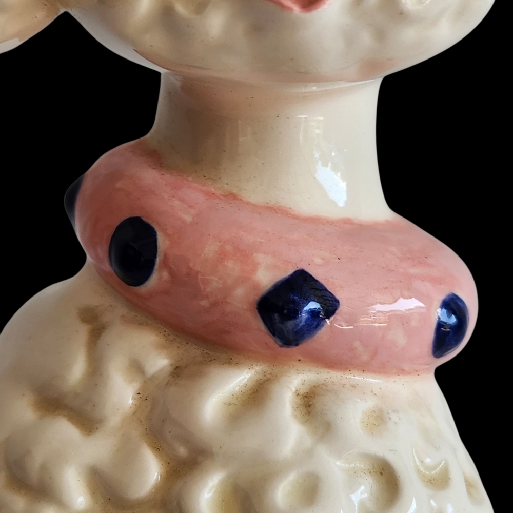 Vintage Curly Poodle Statue 1971 MCM Hollywood Regency - Picture 4 of 14